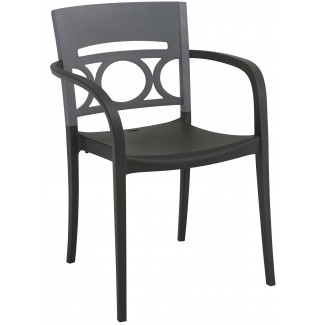 Grosfillex chair for outdoor restaurant use